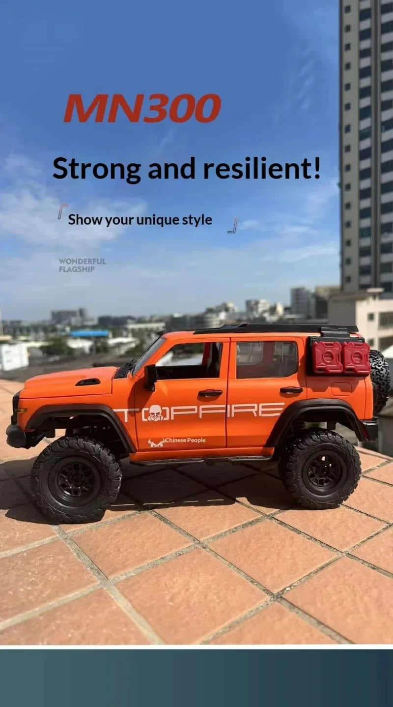 Coche Todoterreno RC 1:12 con Control Remoto, 4WD, Totalmente Proporcional