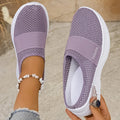Zapatillas sin Cordones para Mujer - Tela Transpirable, Suela Ligera