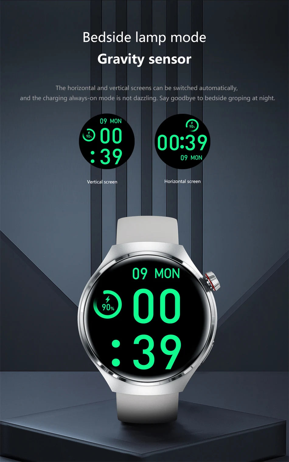 Reloj Inteligente 4 Pro GPS AMOLED Bluetooth