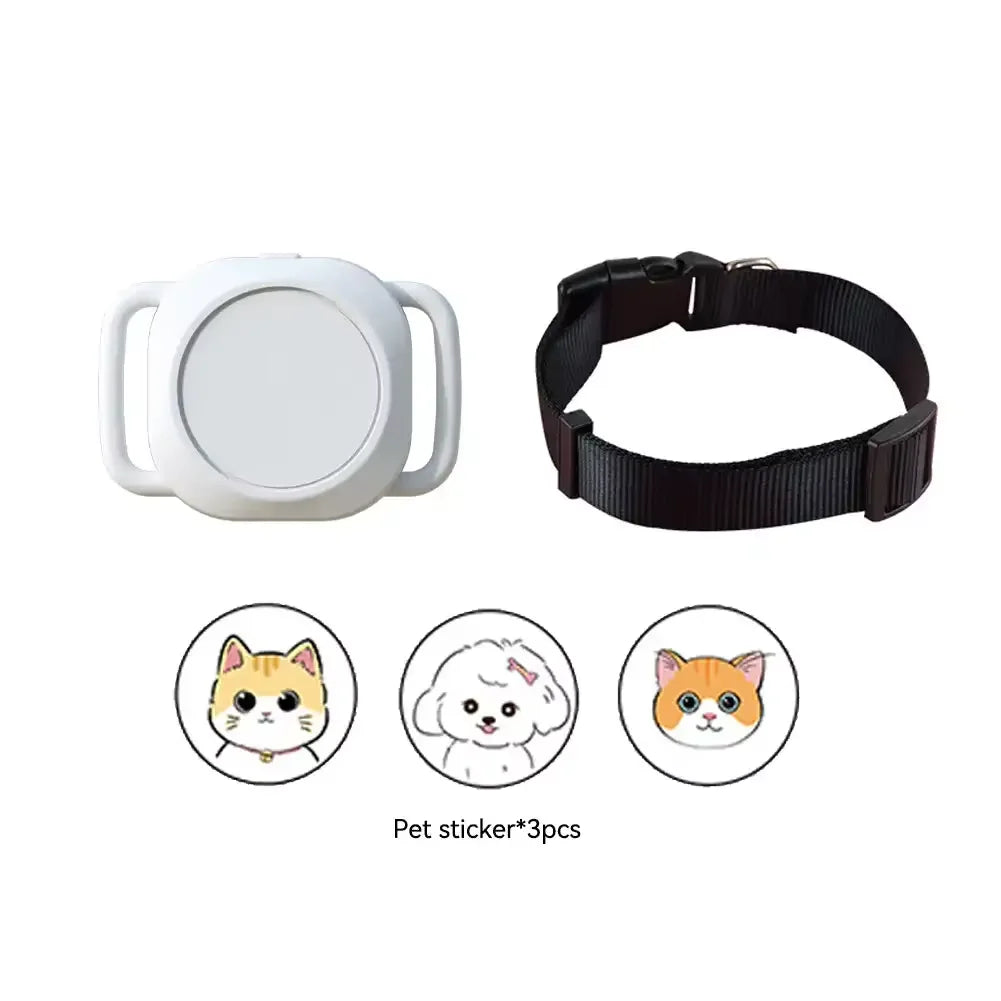 Localizador de rastreador GPS antipérdida, rastreador de actividad inteligente compatible con Bluetooth, rastreador de ubicación Global en tiempo Real para perros y gatos