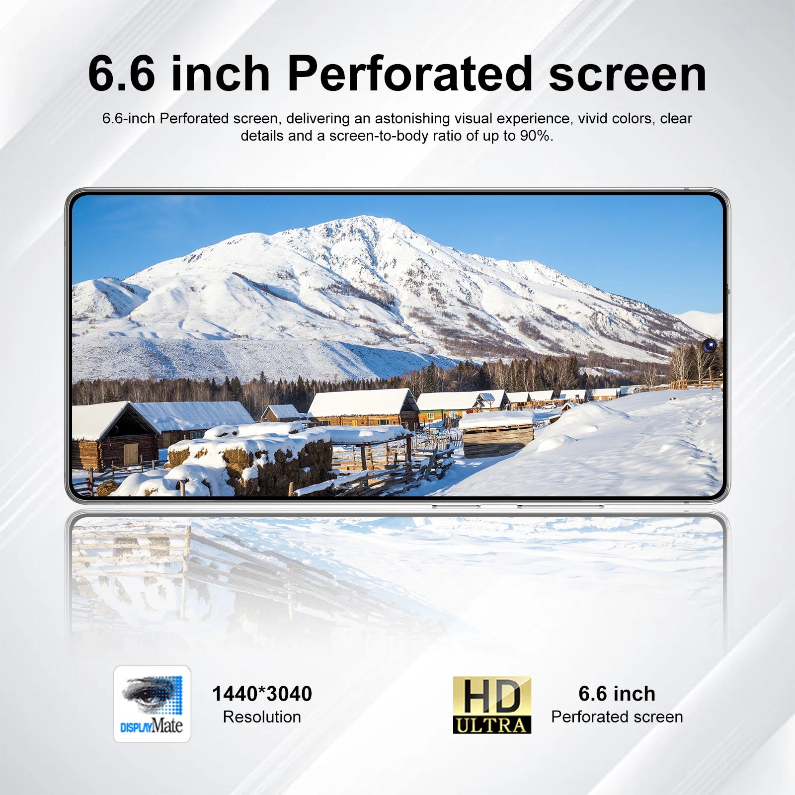 Teléfono Inteligente SURGAZE Versión Global S26 Ultra 5G Android 5300mAH 12GB RAM 512GB ROM 6.6 Pulgadas 24+48MP Red 5G