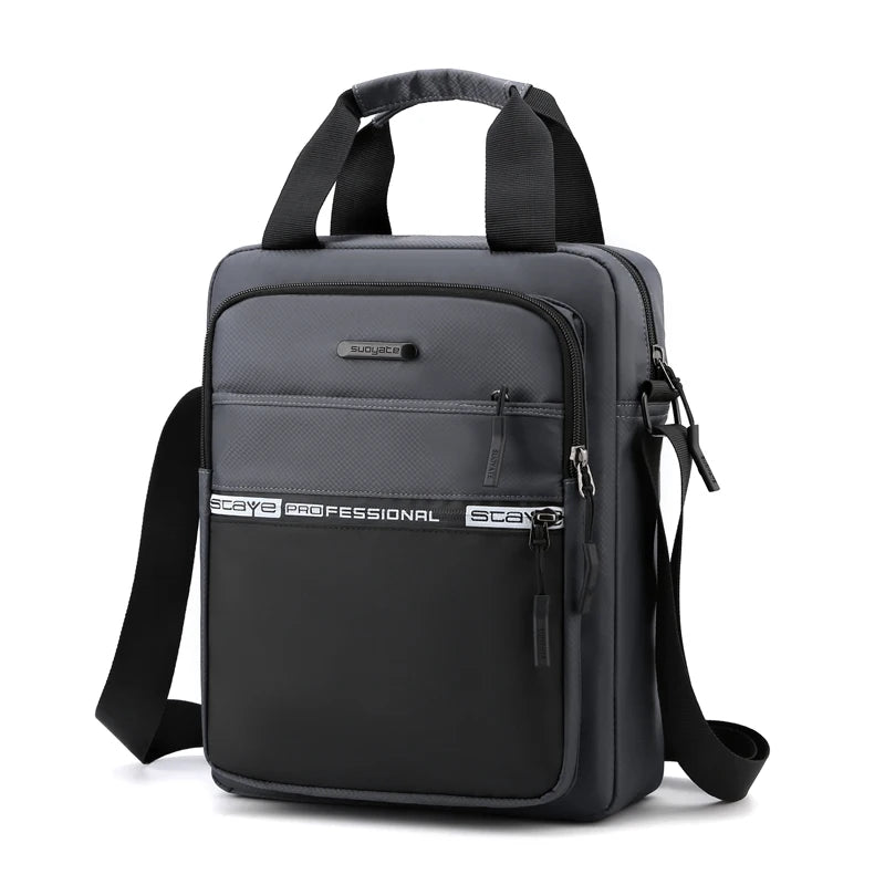 Bolso Cruzado para Hombre Multifuncional Correa Ajustable