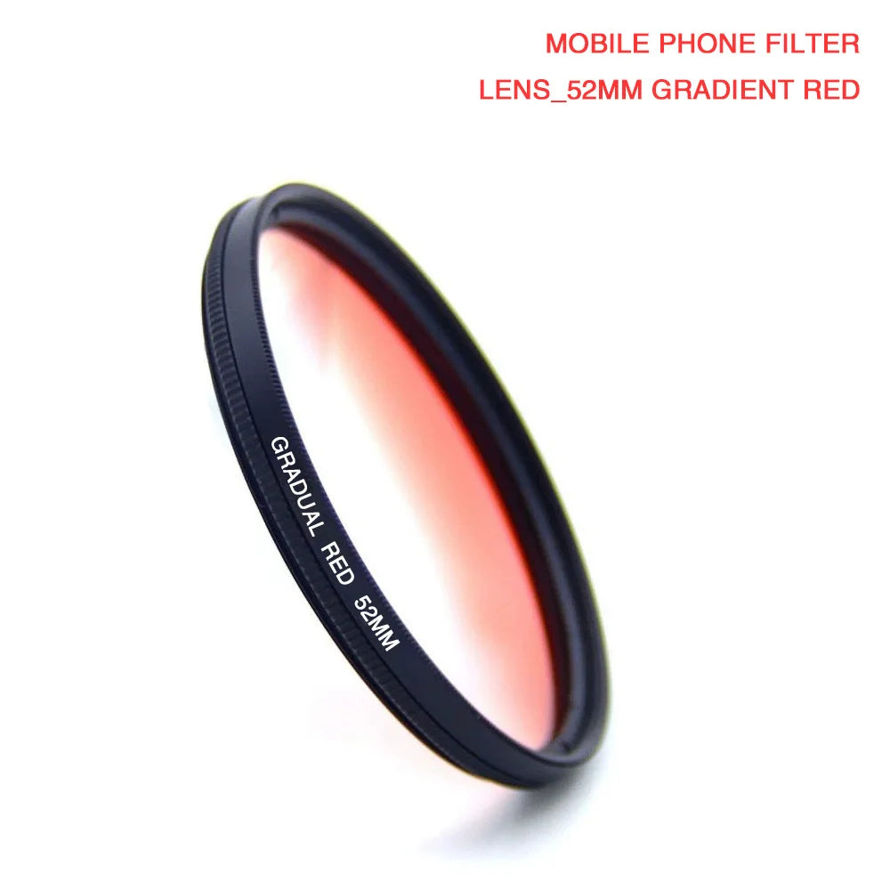 Filtro Polarizador CPL 52MM con Clip para Teléfono Móvil