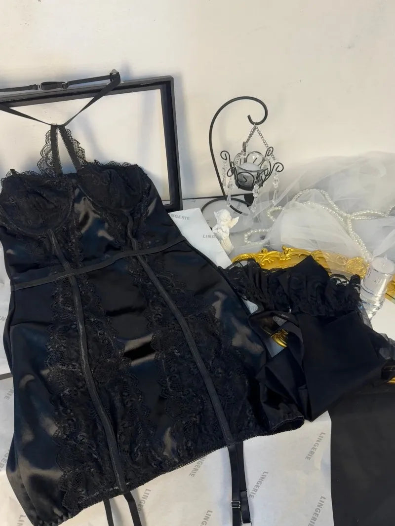 Conjunto de Sujetador Sexy y Ropa Interior para Mujer