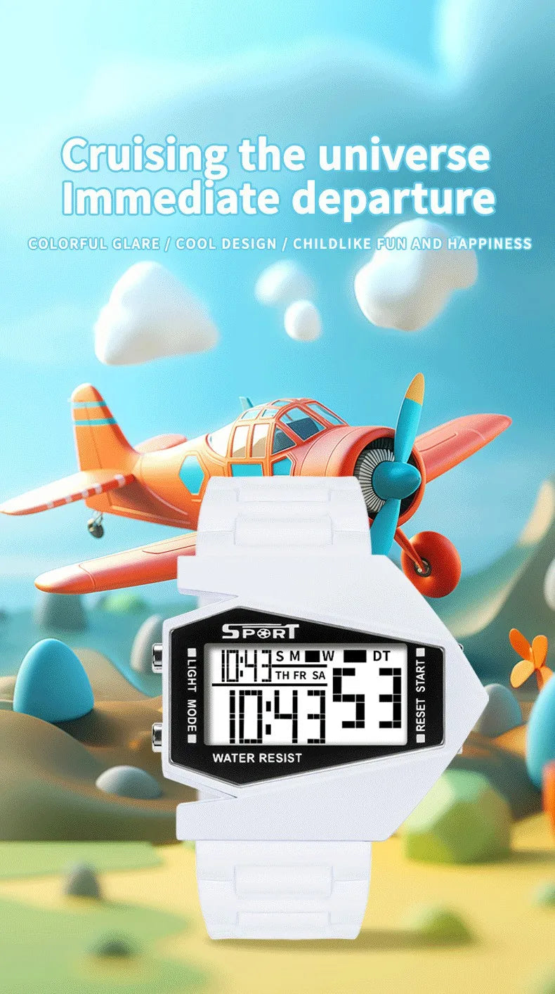 Reloj Digital Deportivo Multifunción para Niños