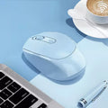 Ratón inalámbrico con batería para Gamer, modos duales, compatible con Bluetooth, 2,4G, USB, silencioso, para portátil, tableta, Macbook Mause