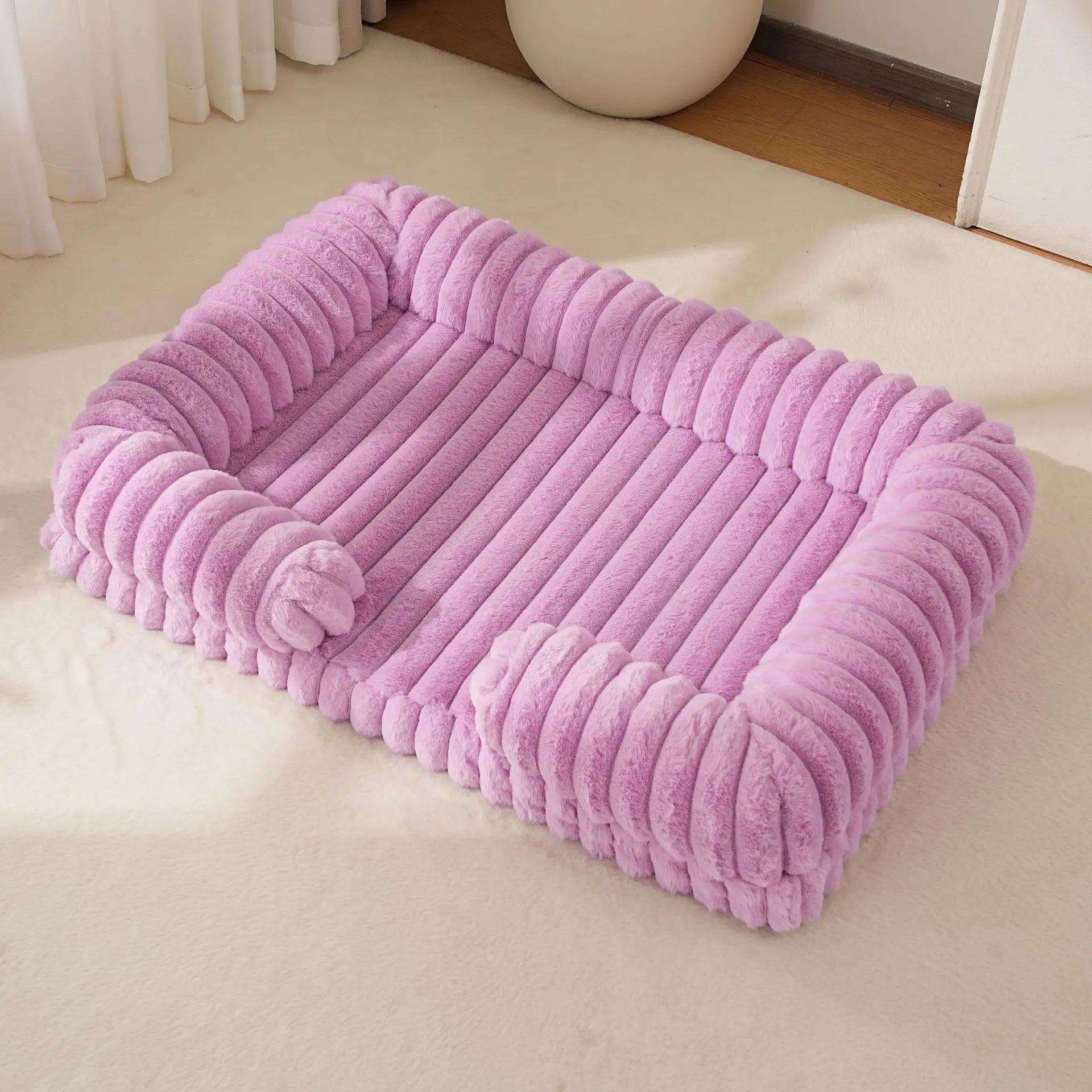 Cama Nido de Invierno para Mascotas — Suave y Cálida