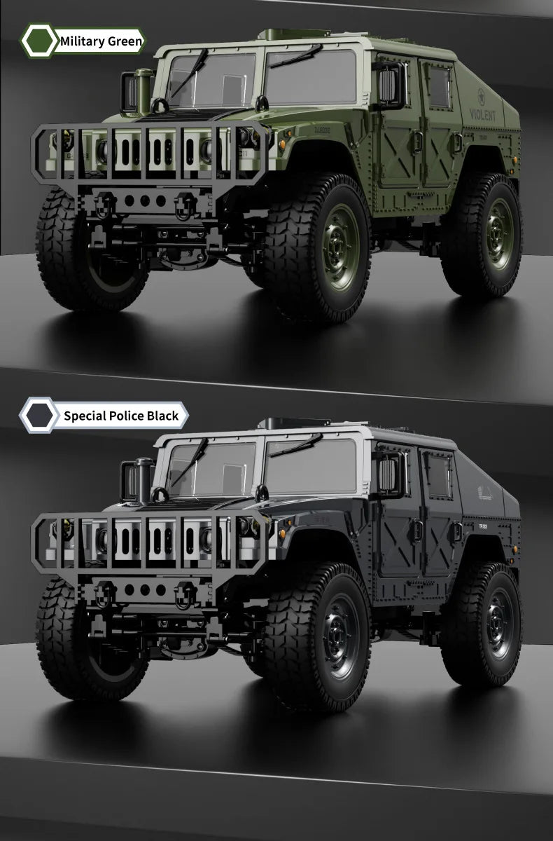 Auto RC JJRC C8835 Hummer 4x4 Todoterreno Control Remoto 2.4G
