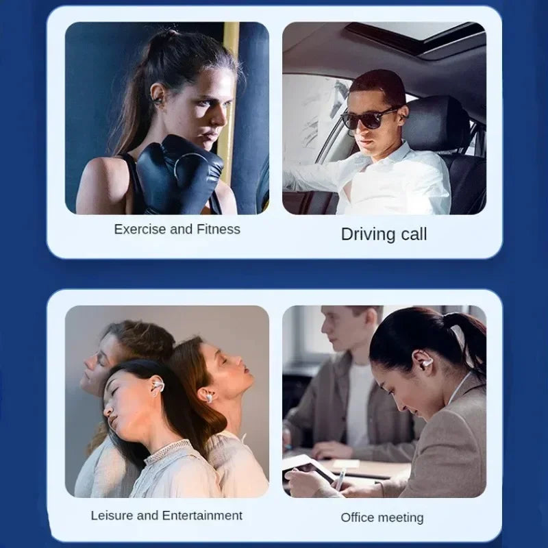 Nuevo Original T75 conducción de aire auriculares inalámbricos Bluetooth 5,3 auriculares deportivos calidad de sonido HiFi auriculares TWS impermeables