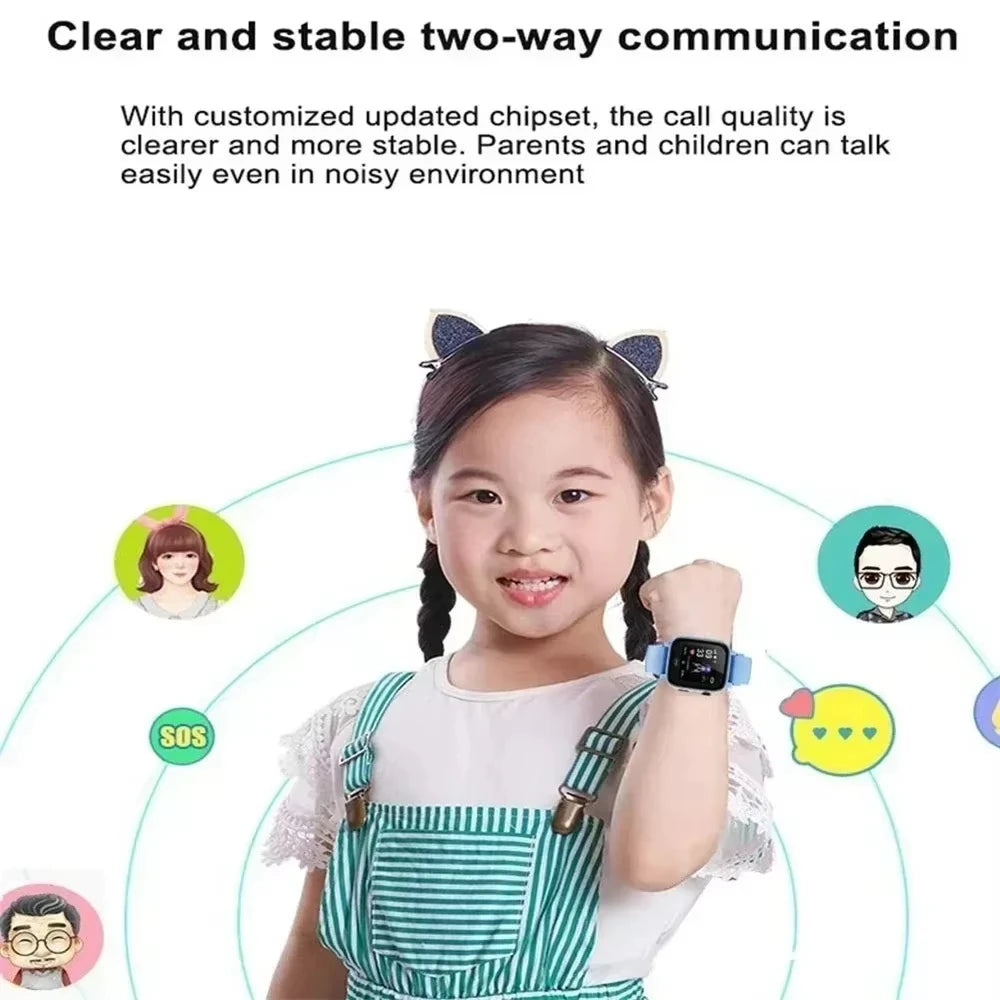 Reloj Inteligente 5G para Niños con GPS, Cámara y SOS