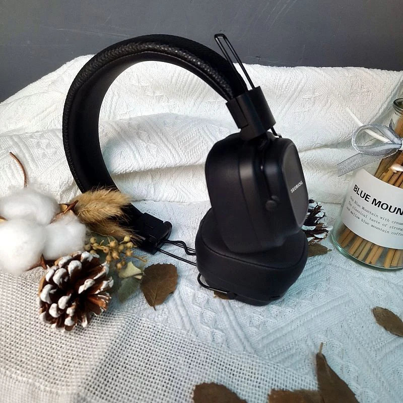 SEOBIOG Auriculares Bluetooth 5.3 Conexión Estable PC