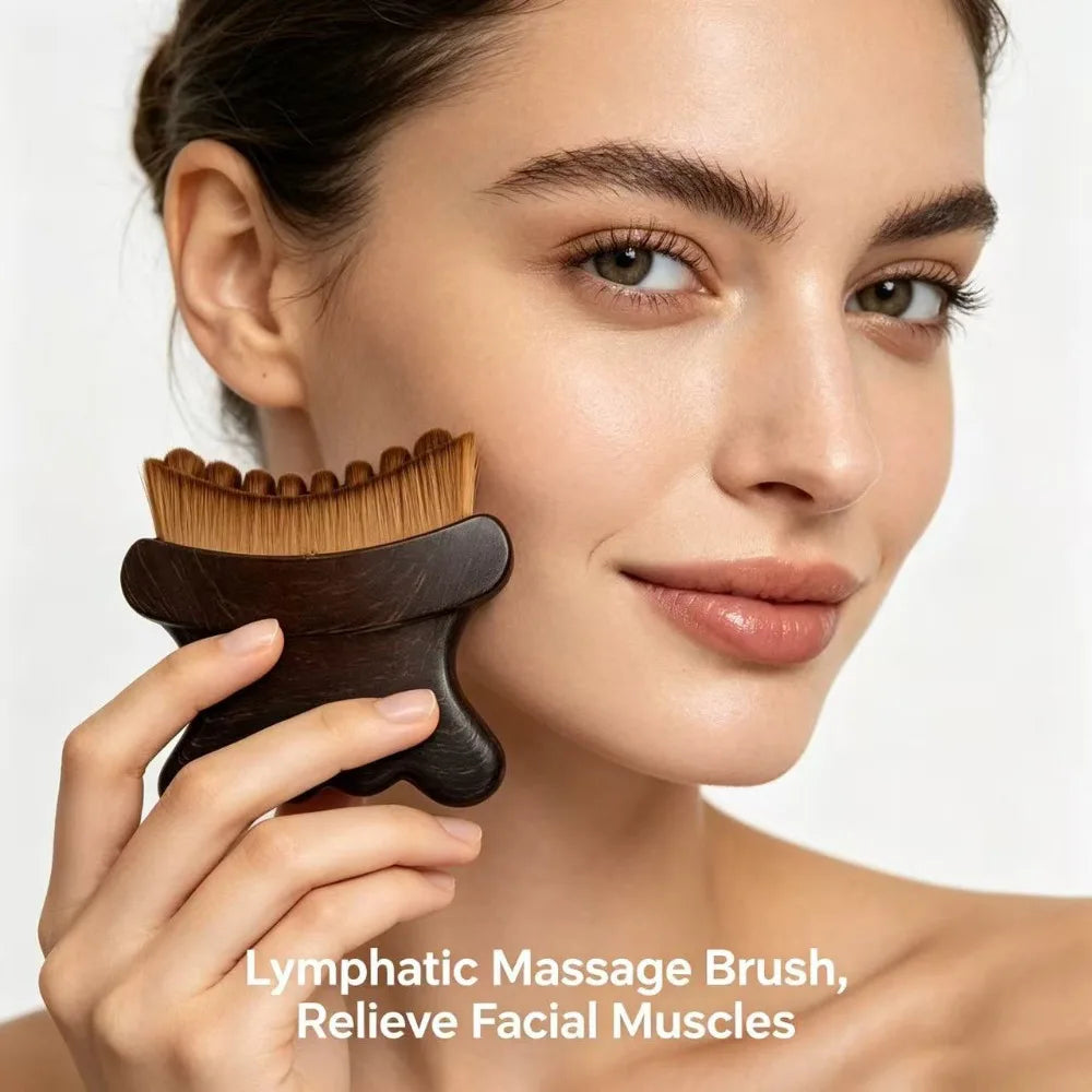 Cepillo Facial para Drenaje Linfático