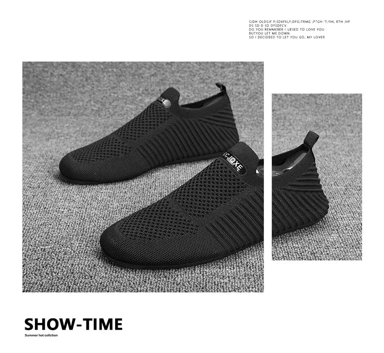 YRZL-mocasines de conducción suaves para hombre, zapatos planos de alta calidad para caminar, mocasines informales de malla transpirable, sin cordones