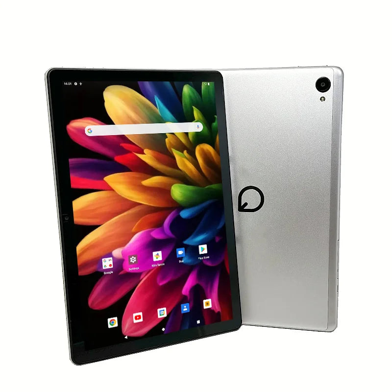 Tabletas Tipo C de 10.1 Pulgadas, Android 12, CPU MTK8183 de Ocho Núcleos, 4 GB de RAM, 128 GB de ROM, Batería de 6000 mAh, Bluetooth 5.0, GPS, Cámaras de 8.0MP+13.0MP ﻿