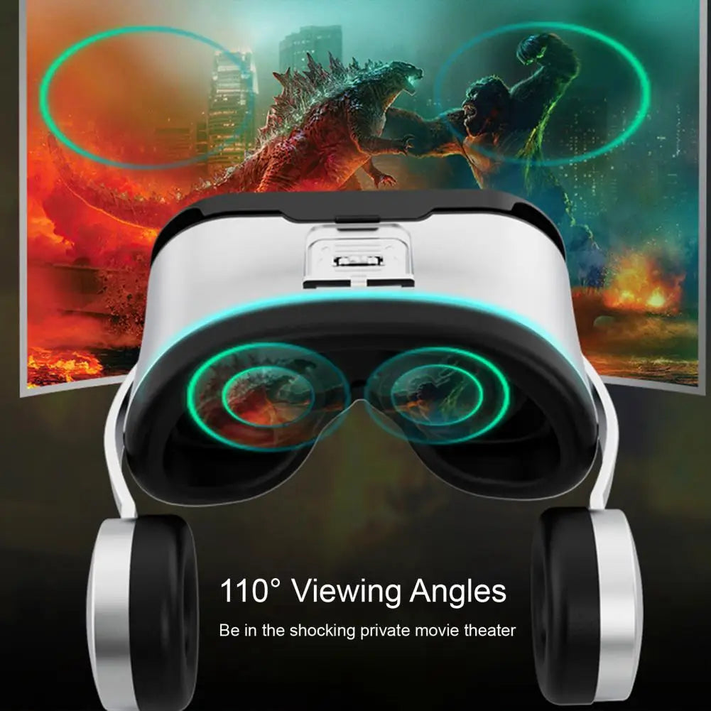 Gafas VR de realidad Virtual, casco de teléfono 3D, lentes de auriculares, dispositivo Viar, teléfono inteligente, juego celular, visor de vídeo móvil