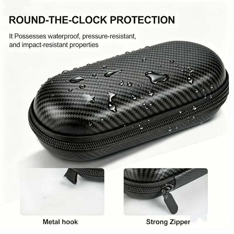 Estuche de almacenamiento para gafas resistente a los arañazos con carcasa dura de EVA, organizador portátil, bolsa protectora, regalo para mujeres, día de la madre, San Valentín