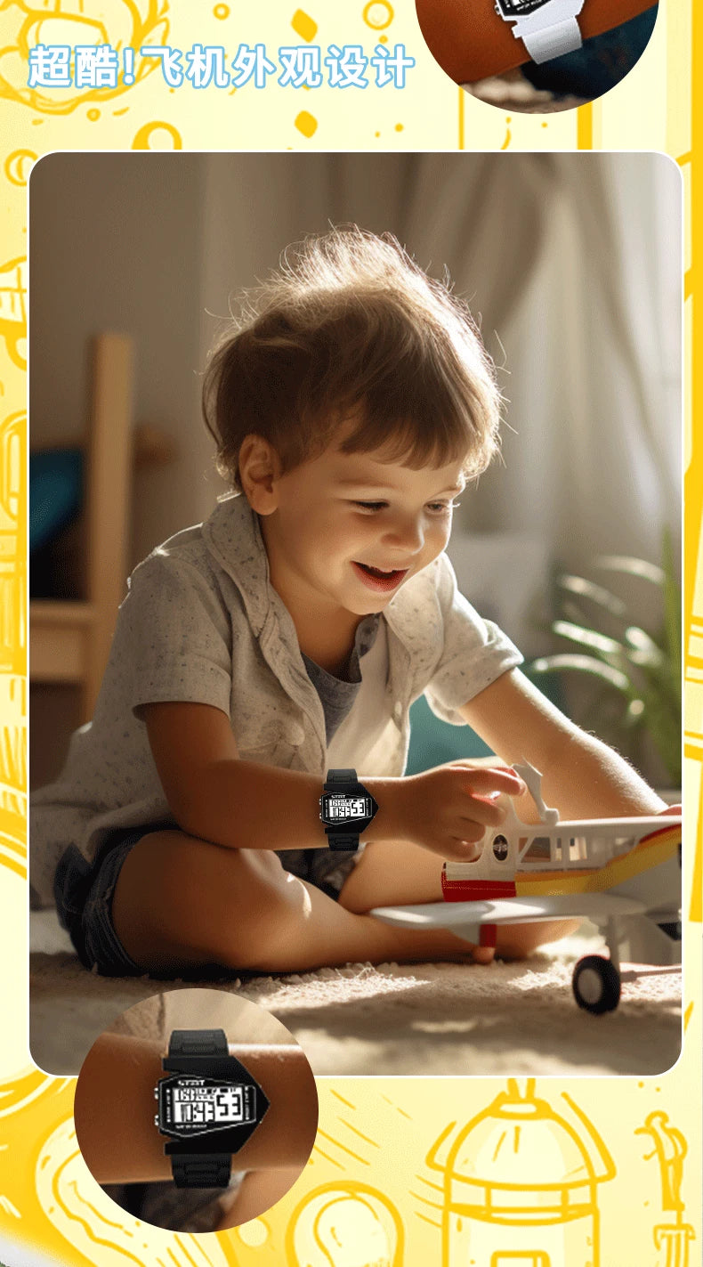 Reloj Digital Deportivo Multifunción para Niños