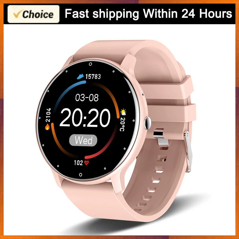 Reloj Inteligente Deportivo Impermeable con Monitor de Ritmo Cardíaco