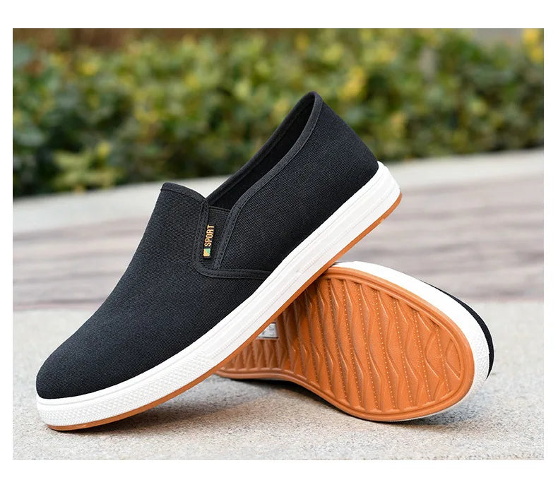 Zapatillas de Lona para Hombre sin Cordones | Livianas y Casuales
