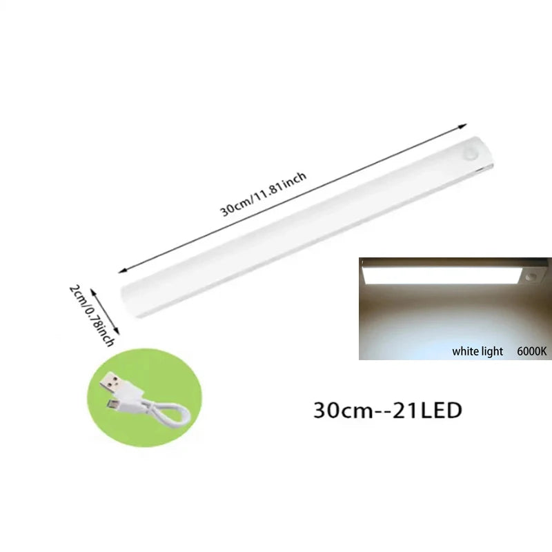 Lámpara LED con Sensor PIR para Gabinete y Escalera