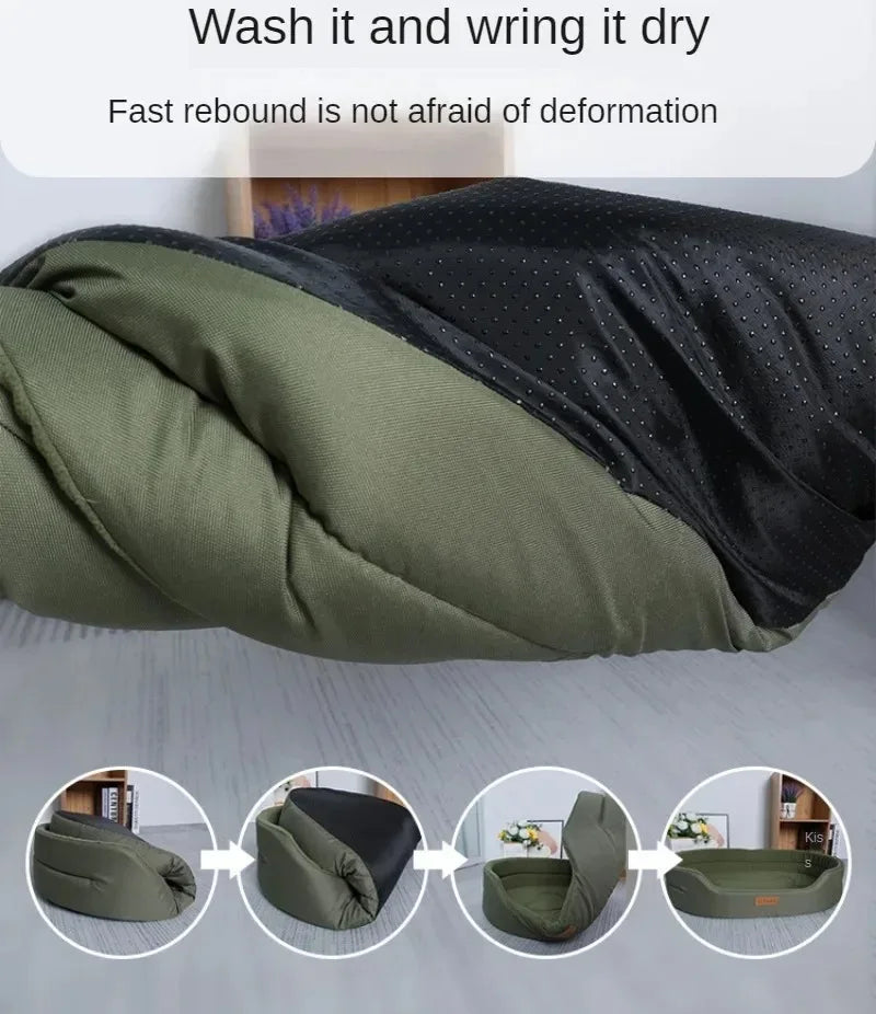 Cama y Cojín Esponjoso para Mascotas - Perros y Gatos
