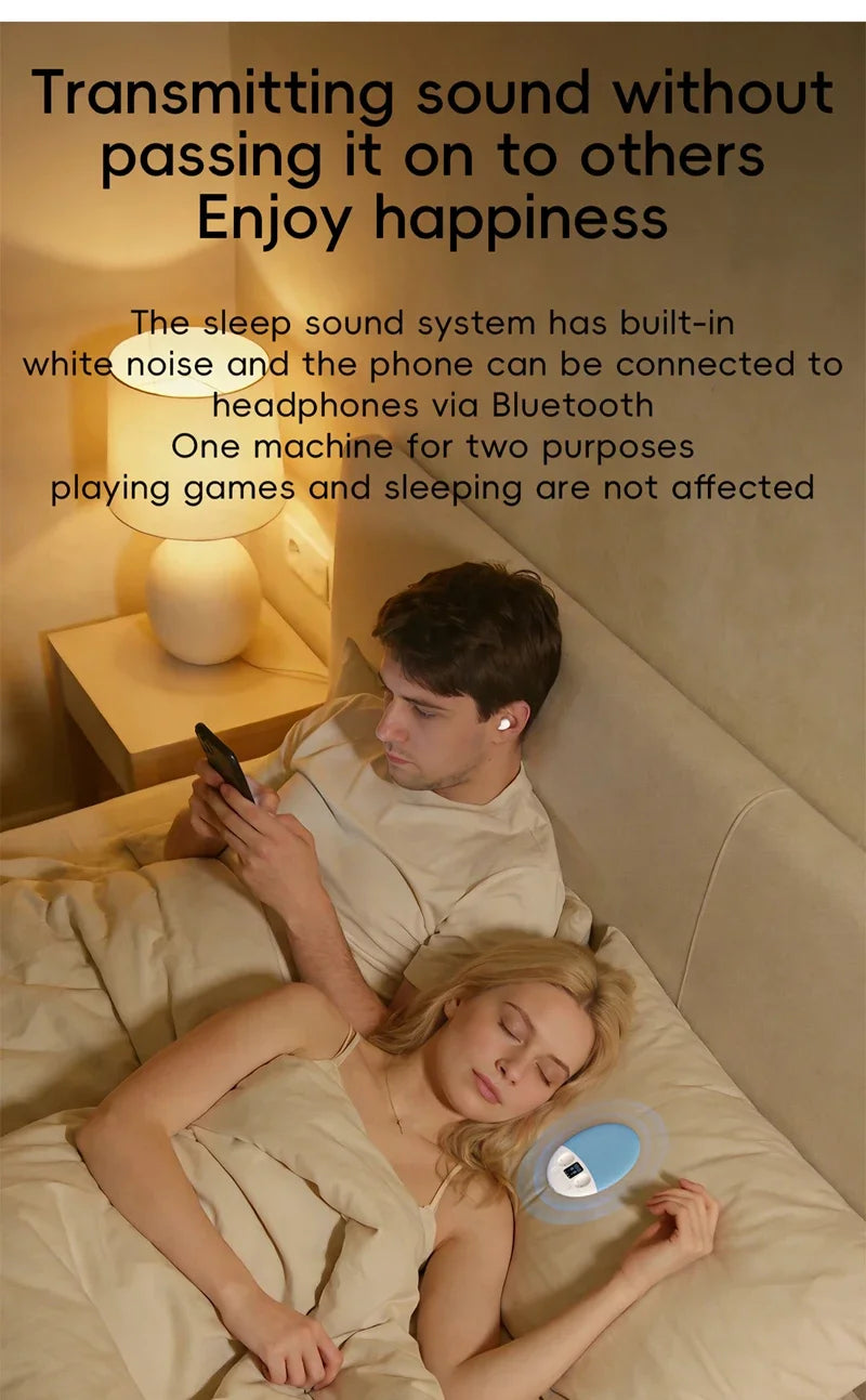 Auriculares Bluetooth 2 en 1 con Altavoz para Dormir de Lado