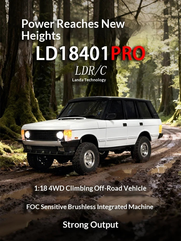 Coche RC Todoterreno 4x4 1:18 Motor Sin Escobillas regalo niños