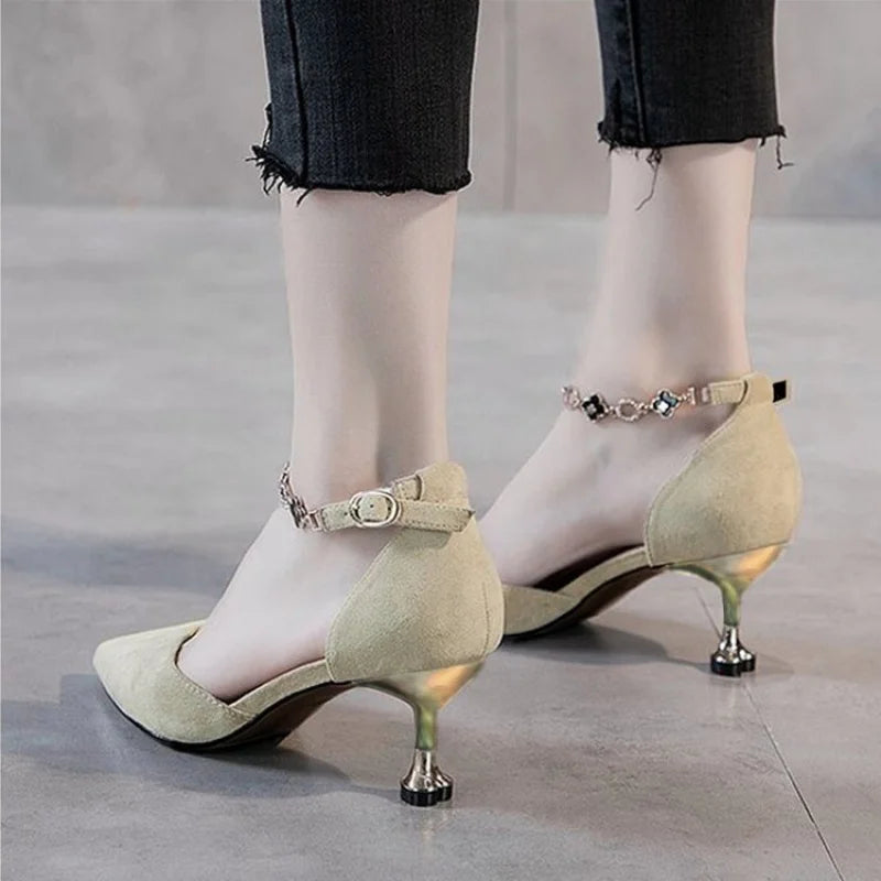 Nueva moda cena fiesta diseño de baile estilo maduro senior todo-fósforo falda pequeña celebridad de Internet mismos tacones altos