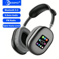 Auriculares Bluetooth 5.3 ANC Pantalla Color Radio FM
