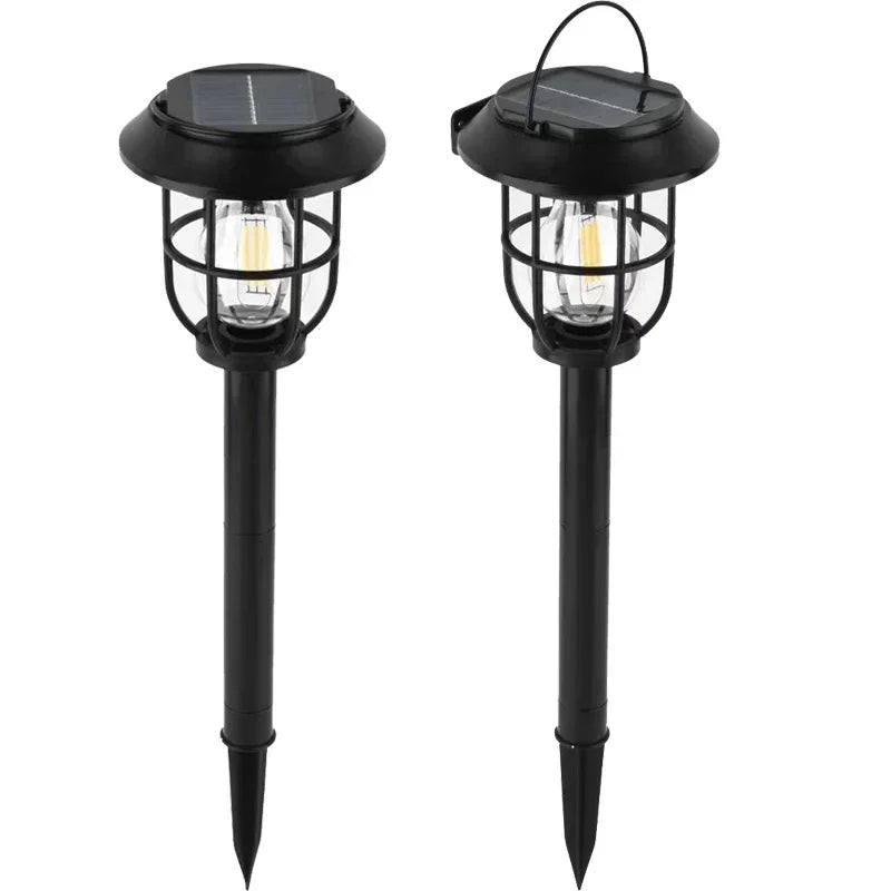 Luz Solar Jardín Linterna Colgante Decorativa Exterior
