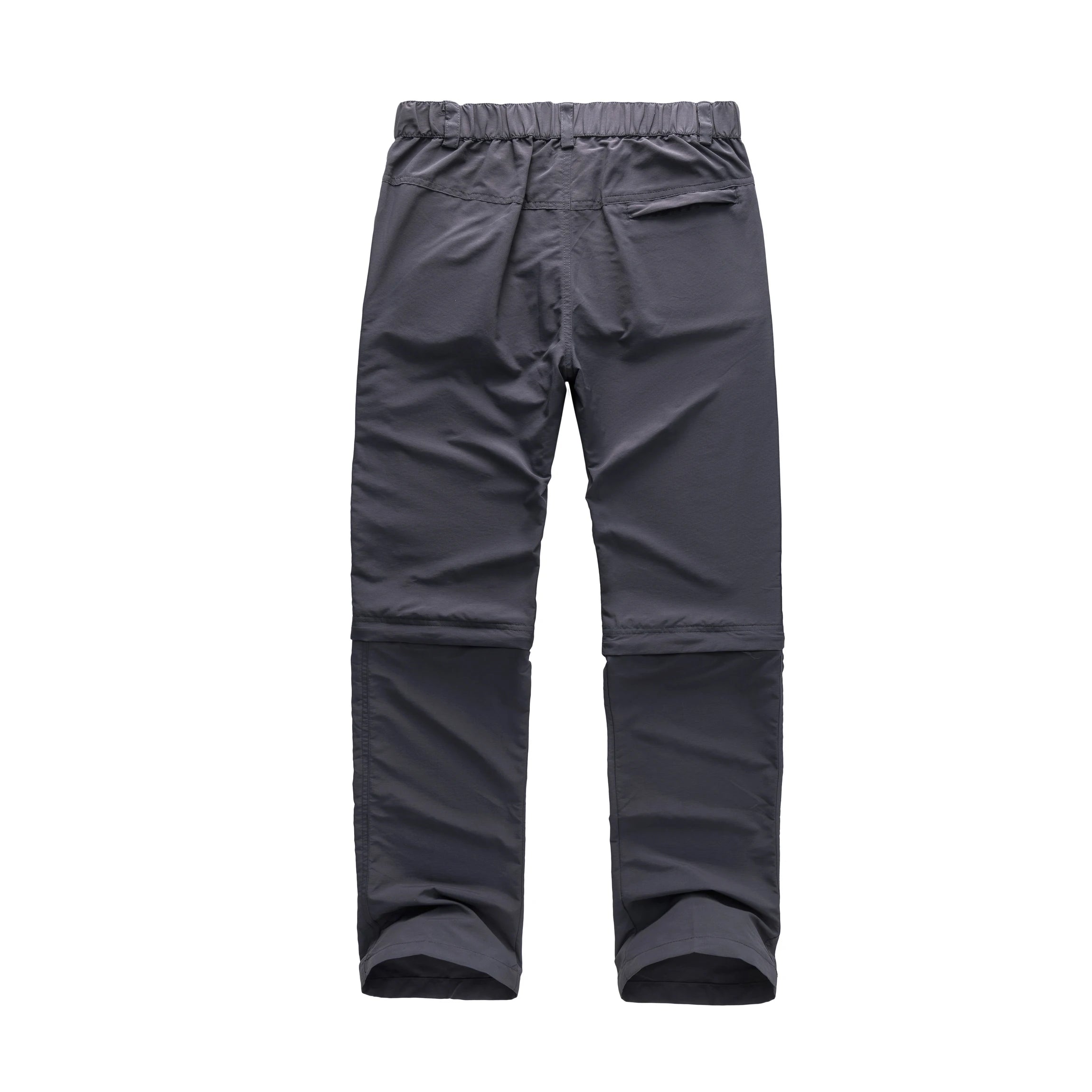 Mono de conversión para exteriores para hombre, 5 bolsillos con cremallera, pantalones extraíbles de dos secciones, tela de nailon de secado rápido, impermeable y resistente al desgaste, adecuado para pescar y hacer sender