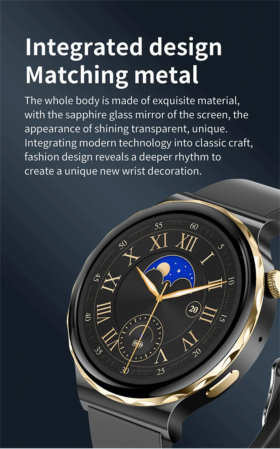 Smartwatch AMOLED ECG+PPG Mujer Impermeable
