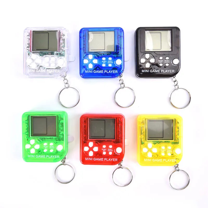 Mini Consola Retro con Llavero - 26 Juegos Clásicos Integrados