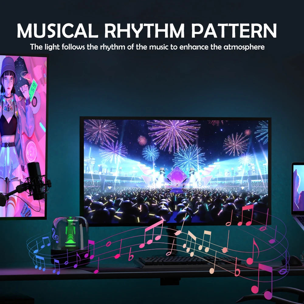 Tira de luces RGB para videojuegos, Monitor con retroiluminación, pantalla LED, sincronización de PC, pantalla de ambiente, aplicación, sincronización de música, decoración, sala de juegos, fiesta