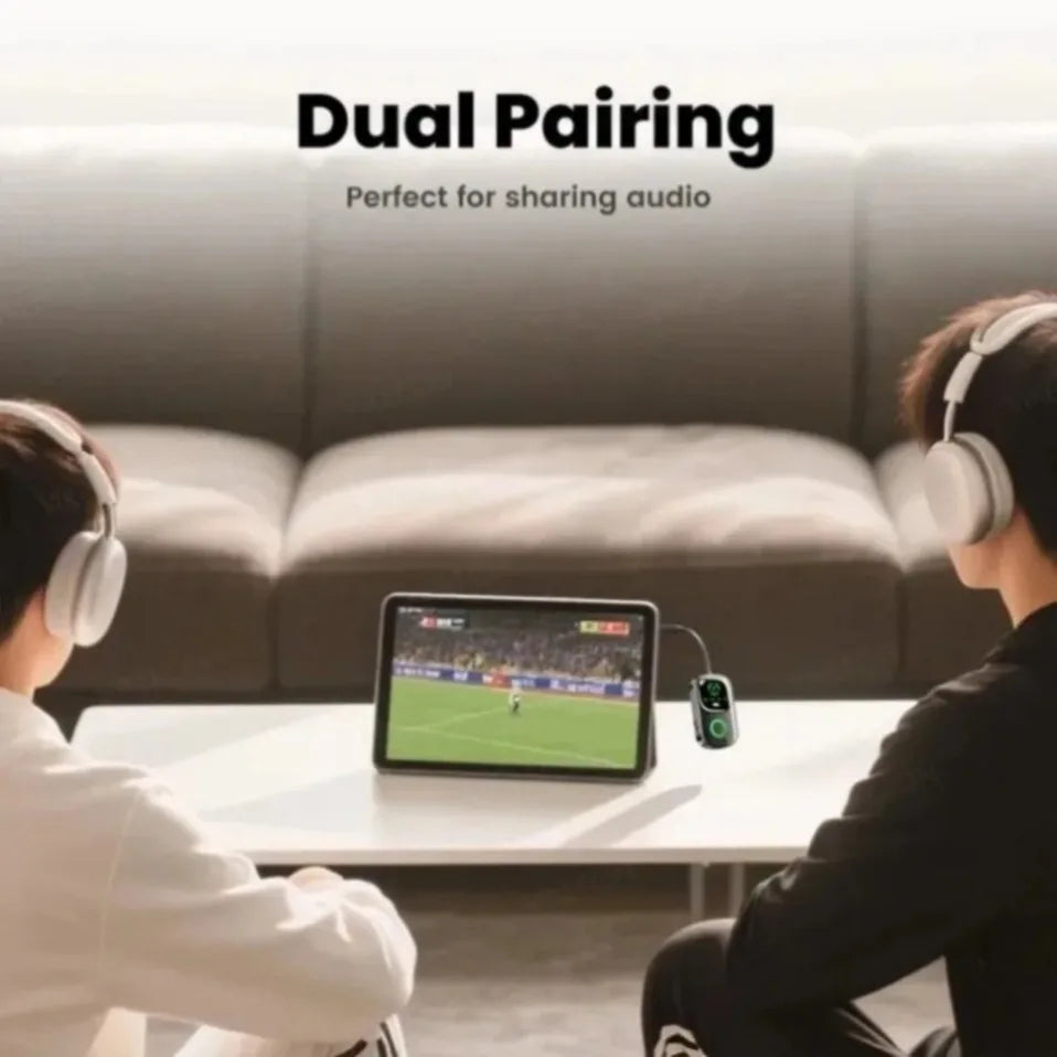 Nuevo receptor/transmisor de audio Bluetooth 5,4, adaptador Bluetooth para televisores, auriculares, coches y otros dispositivos con un conector de 3,5mm