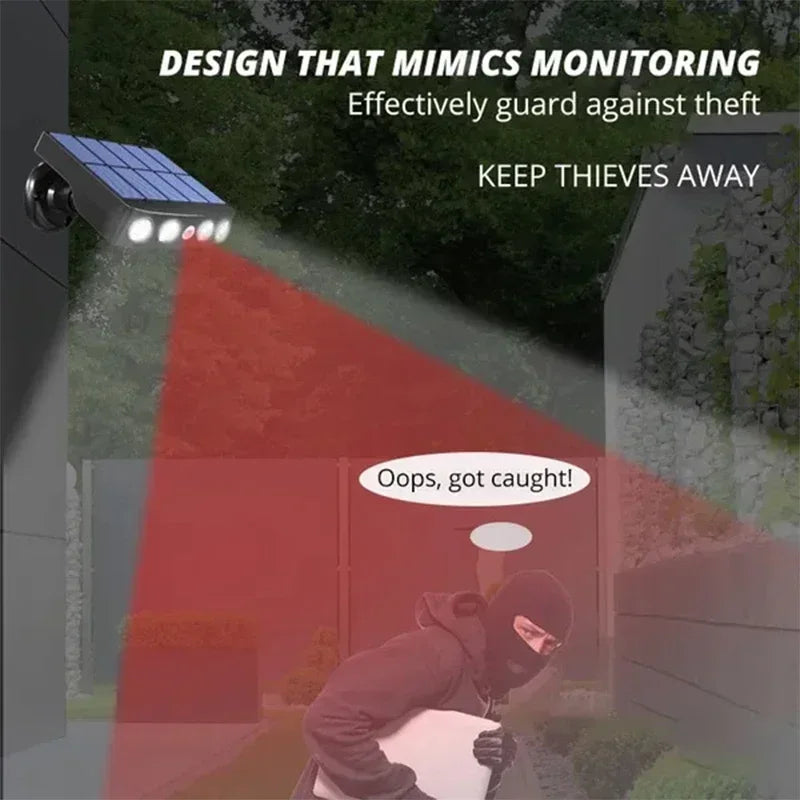 Luces LED Solares de Seguridad con Sensor para Jardín