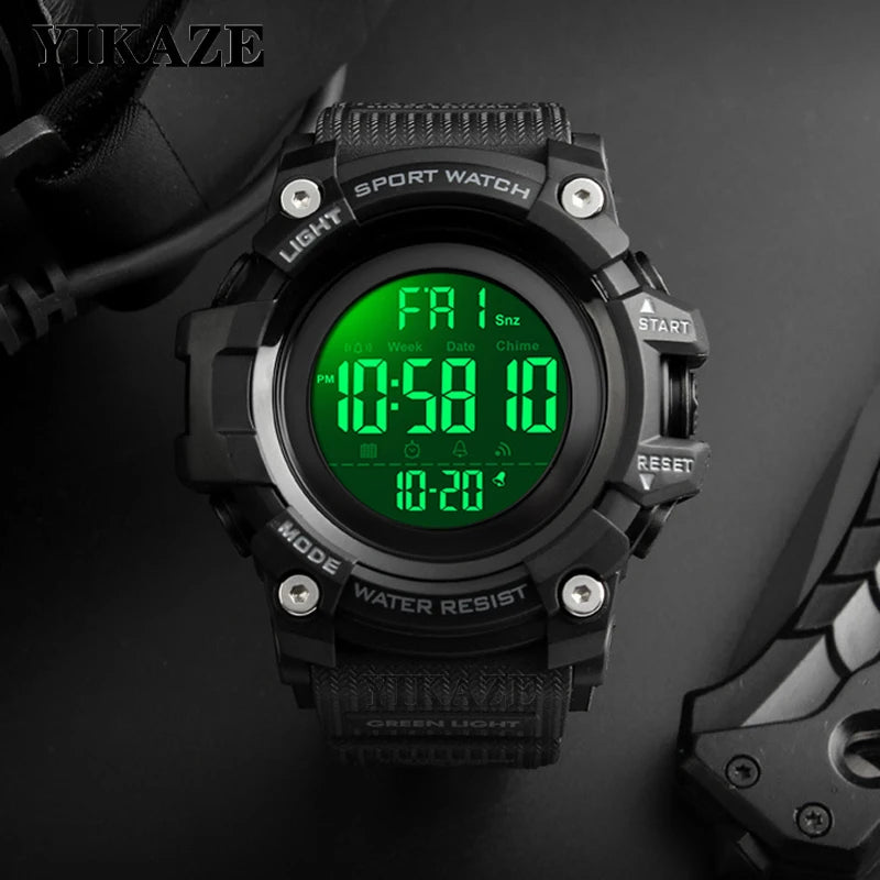 Reloj Deportivo YIKAZE 50MM Digital LED Militar