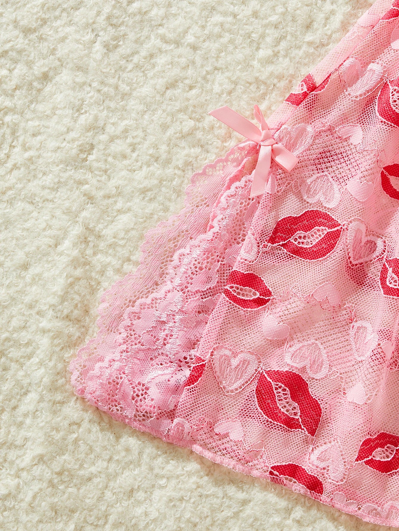 Vestido Babydoll Sexy para Mujer con Tirantes y Encaje