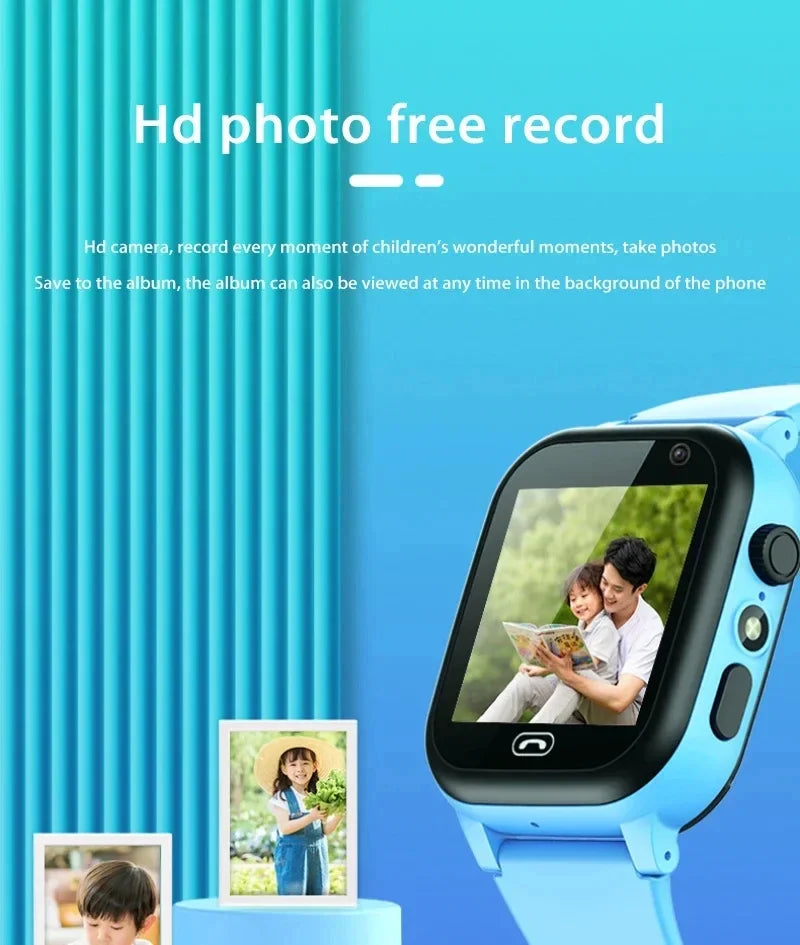 Reloj Inteligente 5G para Niños con GPS, Videollamada, SOS y Cámara