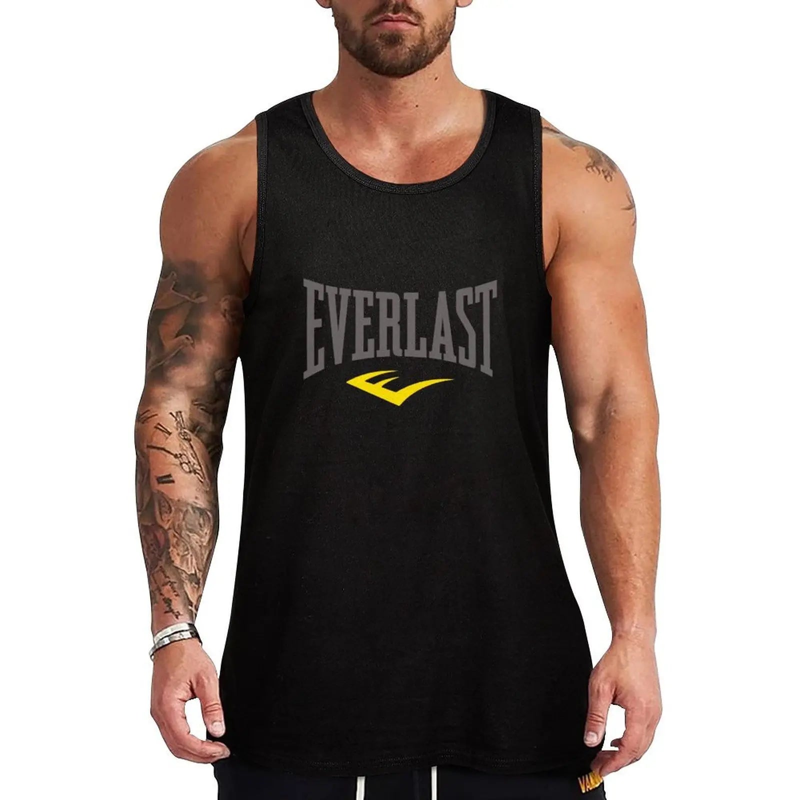 Camiseta Sin Mangas para Hombre, Secado Rápido, Fitness y Gym