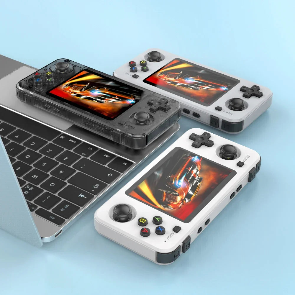 Consola de Juegos Retro Portátil R36H, Sistema Linux, Pantalla IPS 3.5 Pulgadas