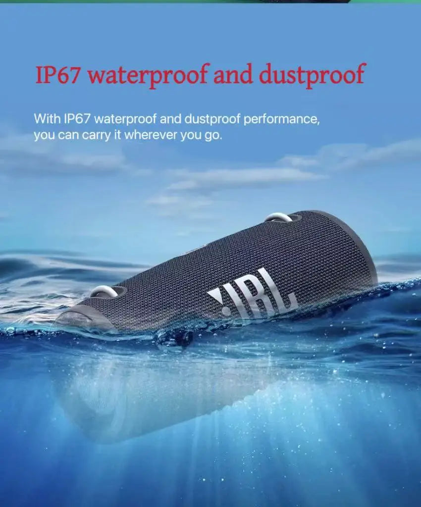 Altavoz Bluetooth Inalámbrico Original JBL Xtreme 3, Resistente al Agua y al Polvo IP67, Subwoofer Portátil para Fiestas, Altavoz de Bajos de Alta Potencia