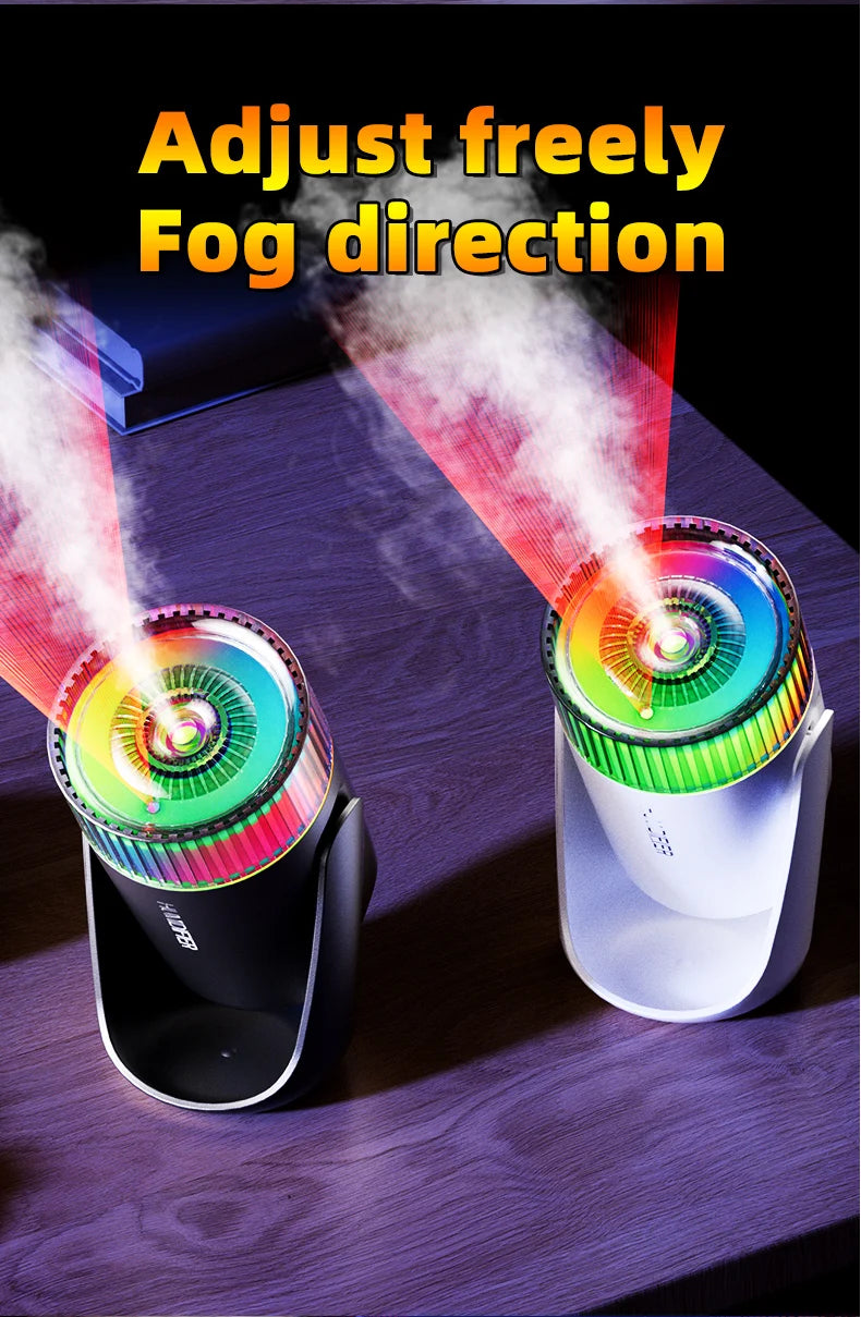 En todo el cielo, luz del cielo estrellado, humidificador montado en vehículo, spray delicado, luz degradada colorida, adecuado para la sala de estar