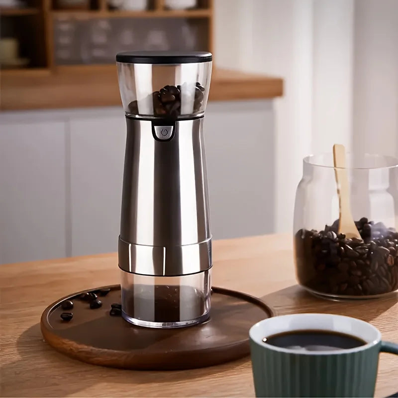 Molinillo de Café Manual Acero Inoxidable USB