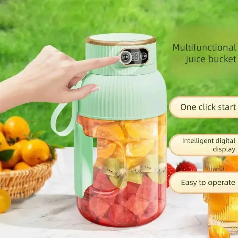 Licuadora Portátil para Smoothies y Jugos con Opción 2 Vasos