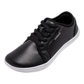 HOBIBEAR Zapatos minimalistas de punta ancha, zapatillas Unisex descalzas con caída cero, zapatos casuales de moda de cuero Artificial