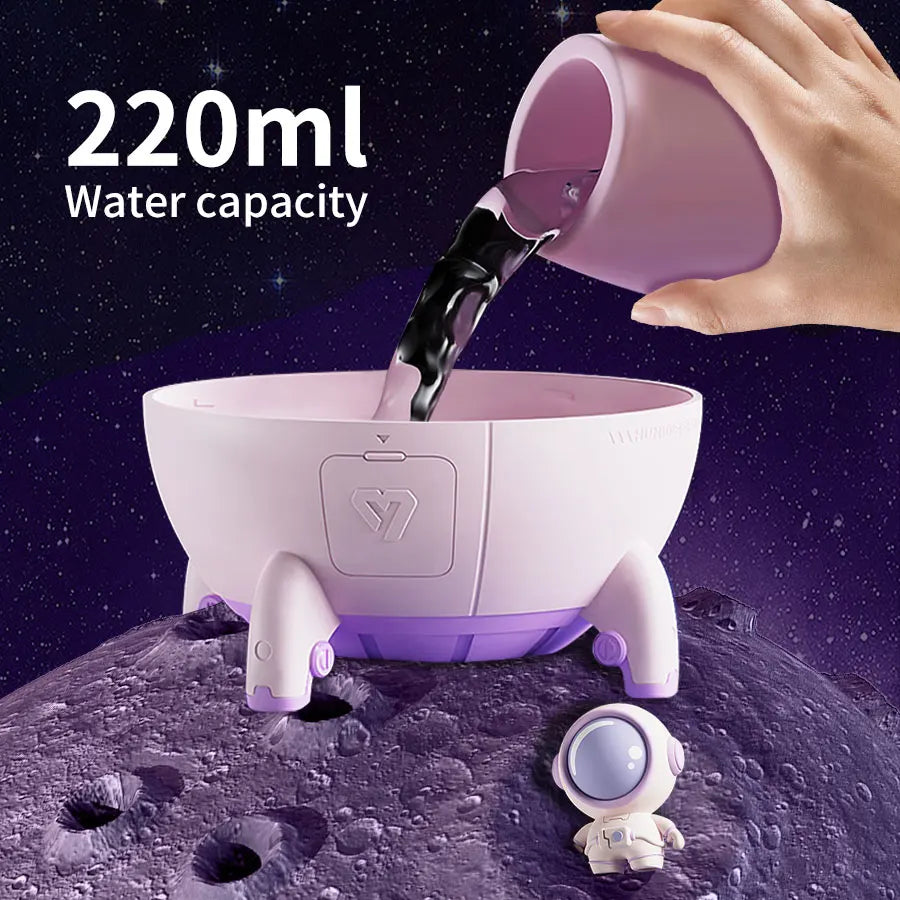 Luz LED Nocturna Humidificador Cápsula Espacial