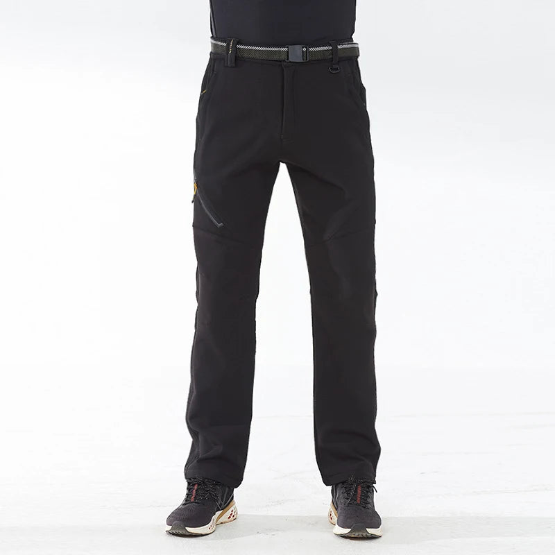 Pantalones Softshell para Hombre, Senderismo y Deportes al Aire Libre
