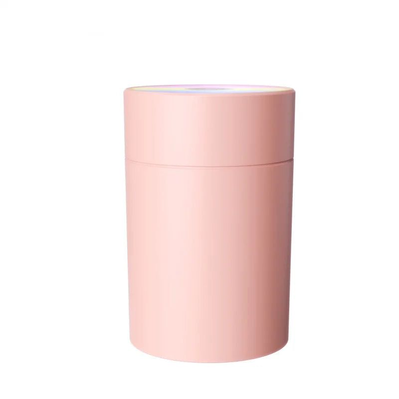 Humidificador ultrasónico USB 200ml con luz LED y difusor de aromas para auto y hogar