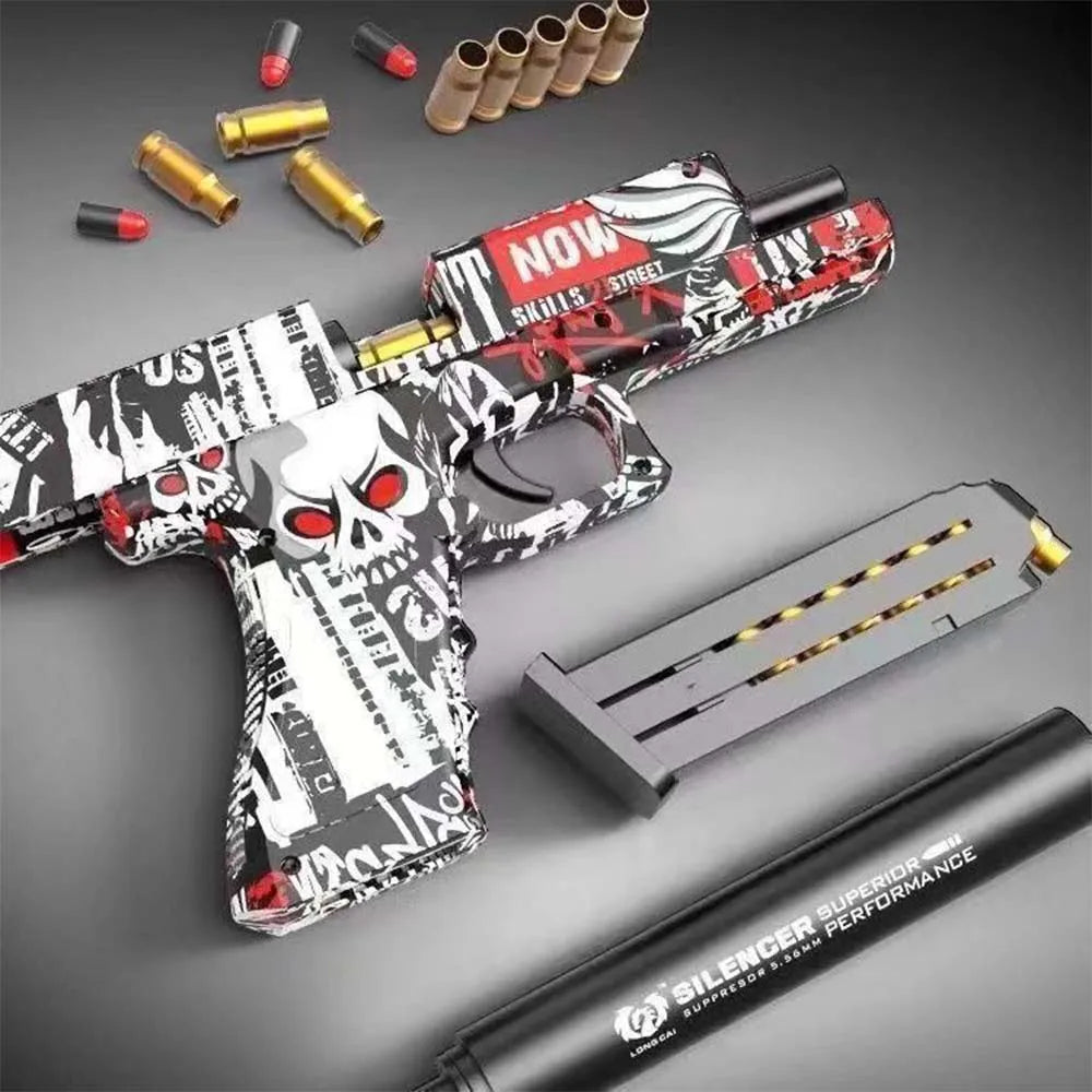 Pistola de juguete con balas suaves, flardos EVA de espuma, pistolas de juguete seguras y baratas para niños, regalos, triangulación de envíos, Shopify Tiktok